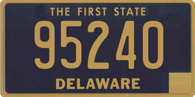 DE license plate 95240
