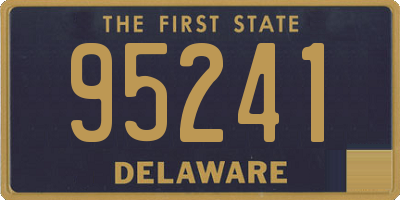 DE license plate 95241