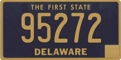 DE license plate 95272