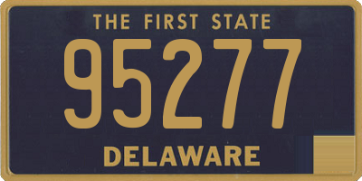 DE license plate 95277