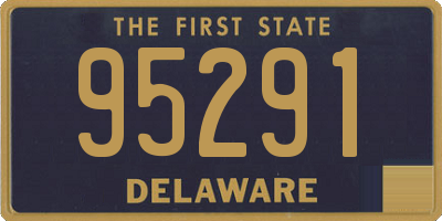 DE license plate 95291