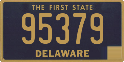 DE license plate 95379