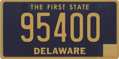 DE license plate 95400