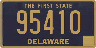 DE license plate 95410