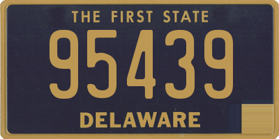 DE license plate 95439