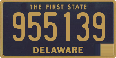 DE license plate 955139