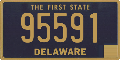 DE license plate 95591
