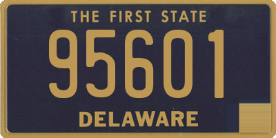 DE license plate 95601