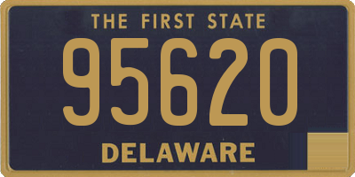 DE license plate 95620