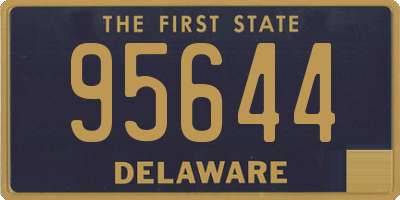 DE license plate 95644