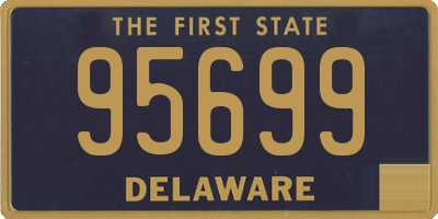 DE license plate 95699