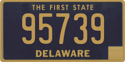 DE license plate 95739