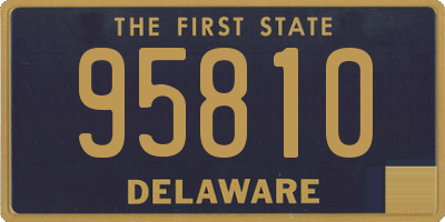 DE license plate 95810