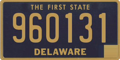 DE license plate 960131