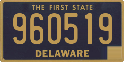 DE license plate 960519