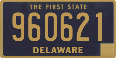 DE license plate 960621