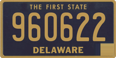 DE license plate 960622