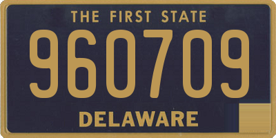 DE license plate 960709