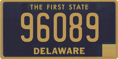 DE license plate 96089