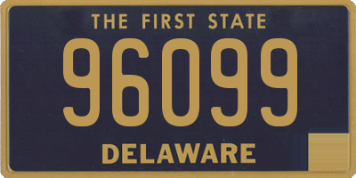 DE license plate 96099