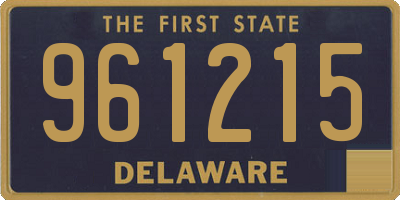 DE license plate 961215