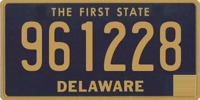 DE license plate 961228