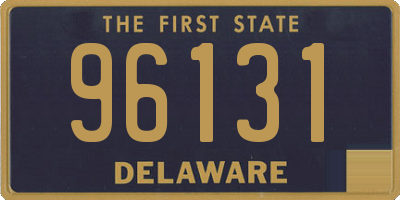 DE license plate 96131