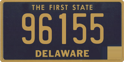 DE license plate 96155