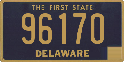 DE license plate 96170