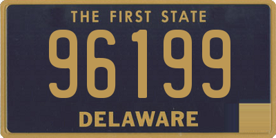 DE license plate 96199