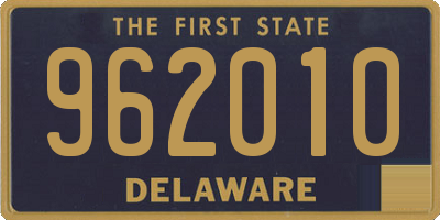 DE license plate 962010