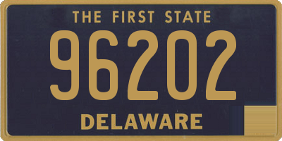 DE license plate 96202