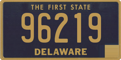 DE license plate 96219