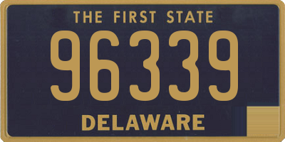 DE license plate 96339