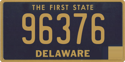 DE license plate 96376