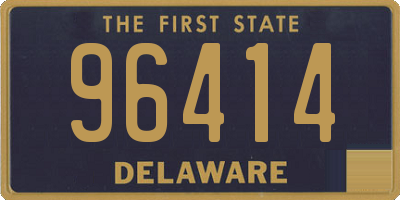 DE license plate 96414