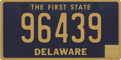 DE license plate 96439