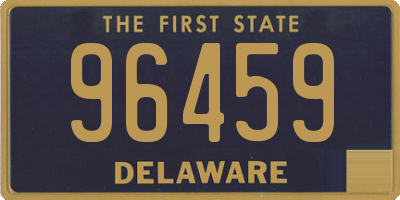 DE license plate 96459