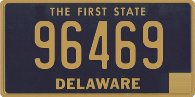 DE license plate 96469