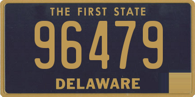 DE license plate 96479