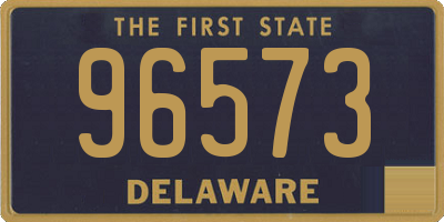 DE license plate 96573