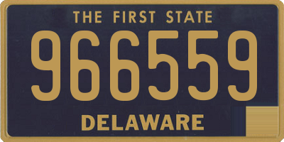 DE license plate 966559