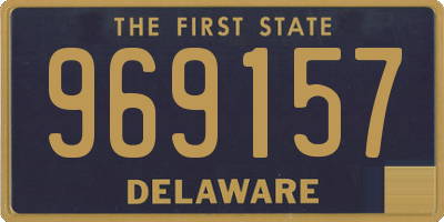 DE license plate 969157