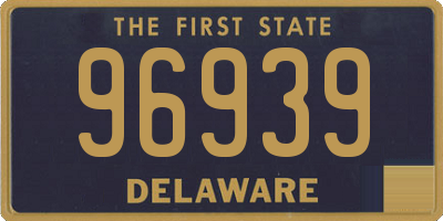 DE license plate 96939