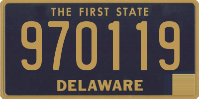 DE license plate 970119