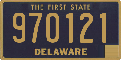 DE license plate 970121