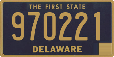 DE license plate 970221