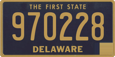 DE license plate 970228