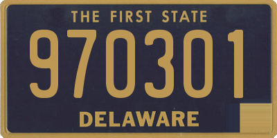 DE license plate 970301