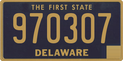 DE license plate 970307
